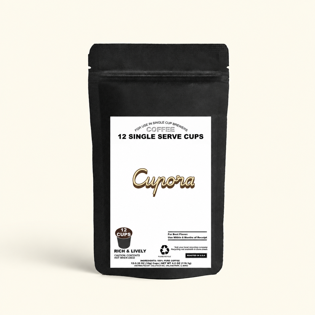 12 Pack Single Serve Coffee Capsules